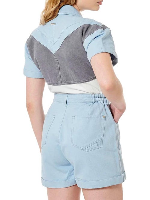 Fato Macaco Azul Kaporal AXOE para Mulher - Kiabi