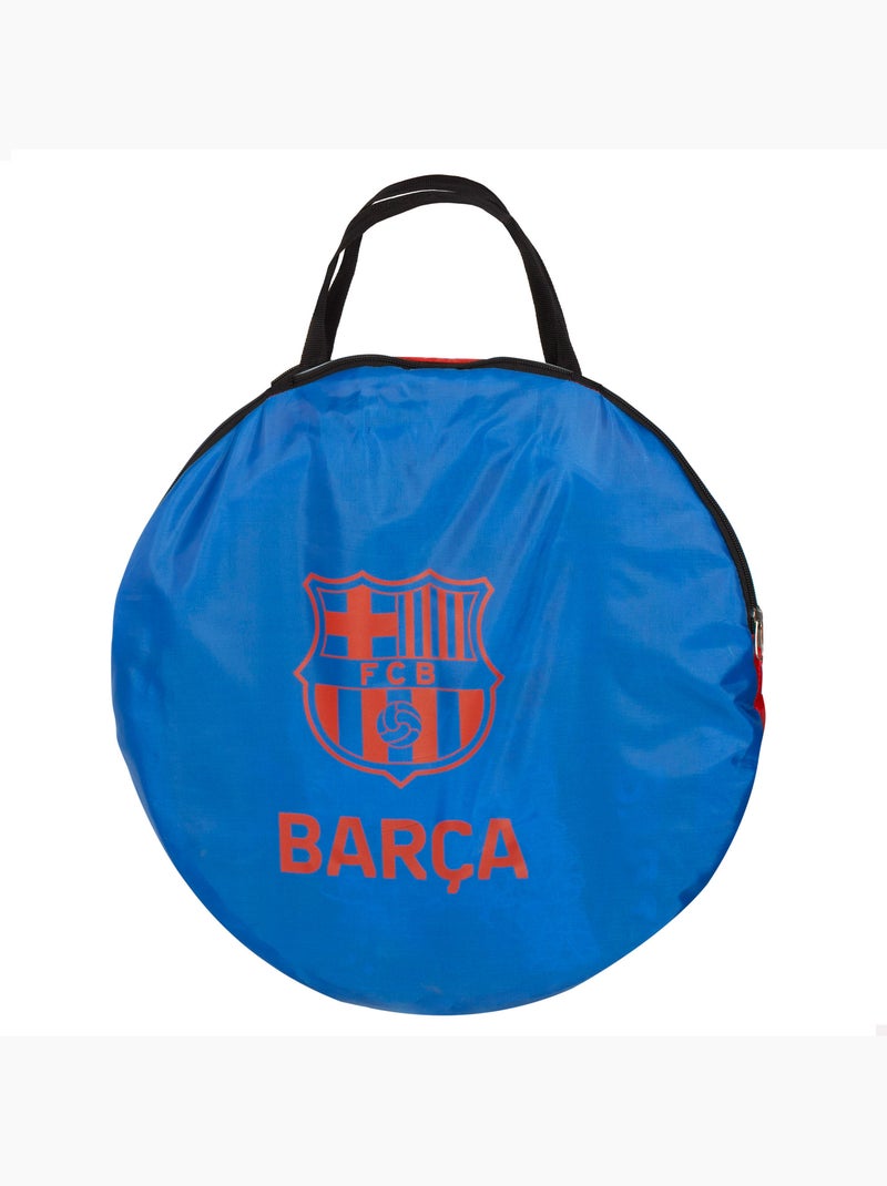 Fc barcelona baliza pop-up 4 em 1 com alvo de dardos 120x80x80 cm N/D - Kiabi