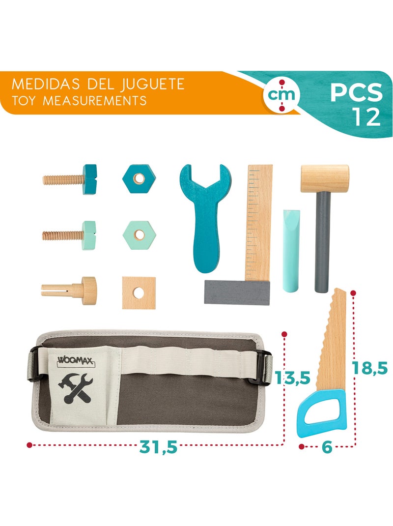 Ferramentas de madeira para crianças WOOMAX N/D - Kiabi