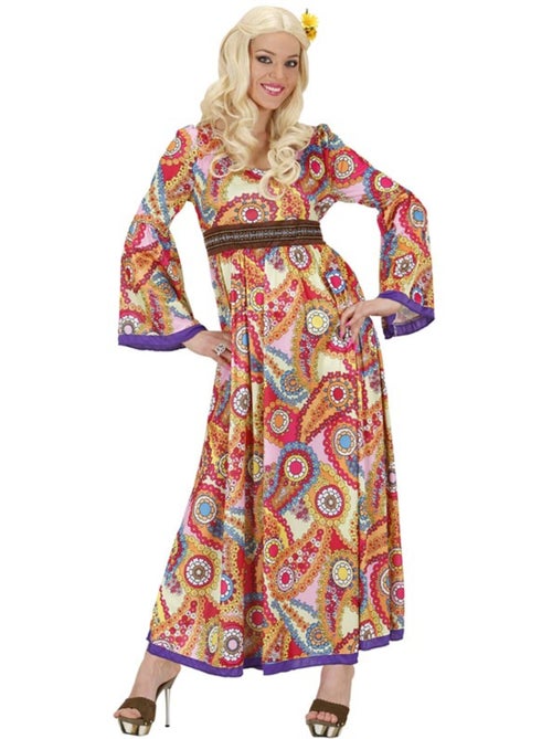 Figuras de fantasia hippie com cinto para mulheres - Kiabi