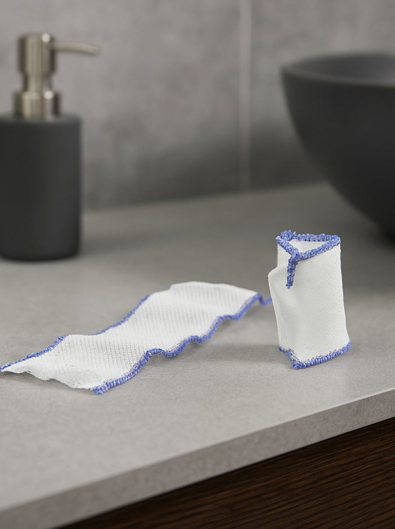Filés umbilicais thermobaby sem látex (2) para suporte de penso Branco - Kiabi