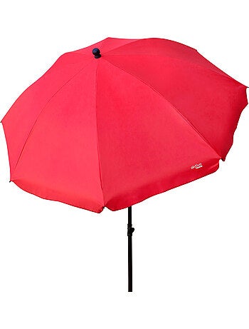 Filtro uv guarda-chuva cor vermelha de 240 cm aktive beach