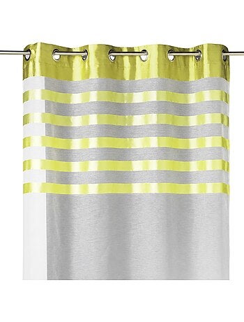 Fio transparente com face em risca de cetim