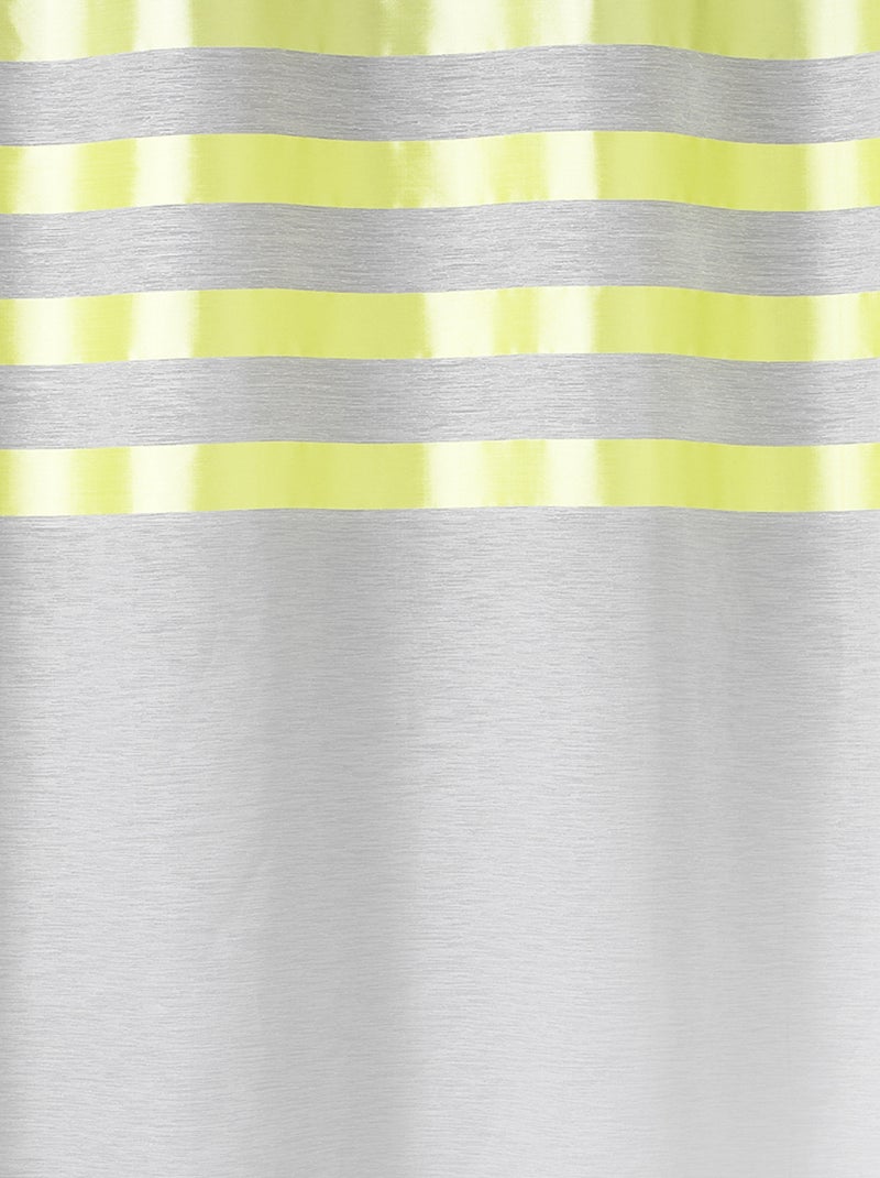 Fio transparente com face em risca de cetim Verde claro - Kiabi