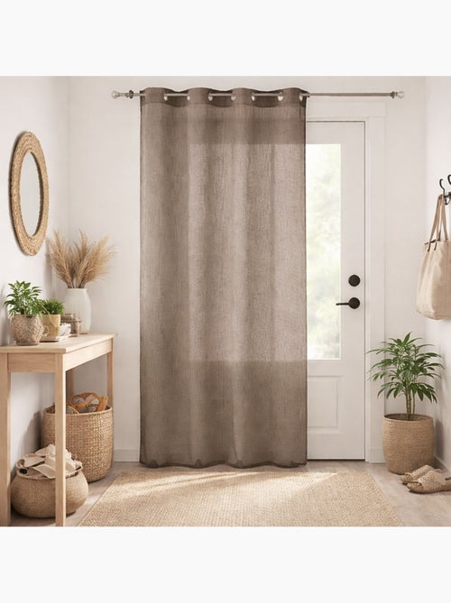 Fio transparente liso com fios de lurex - Kiabi