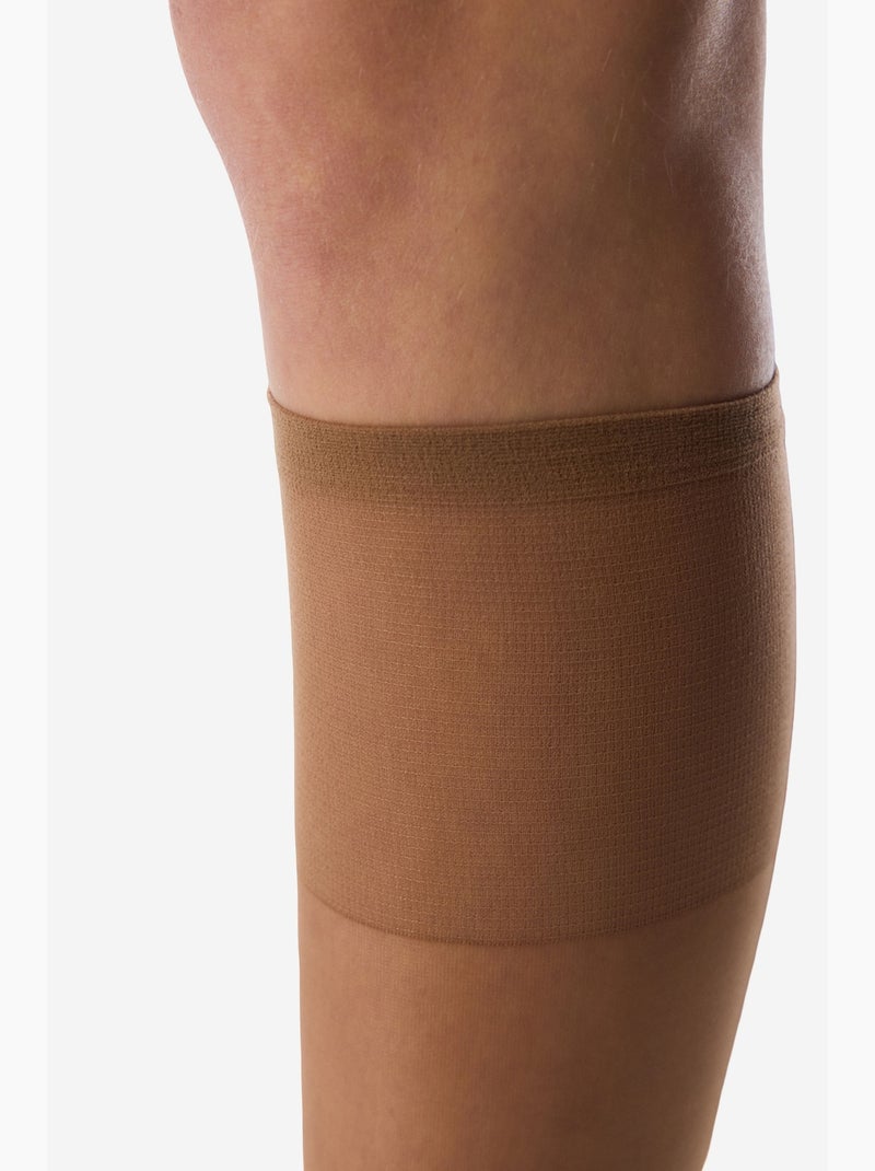 Fit 15 pack de 3 collants penti Greige - Kiabi