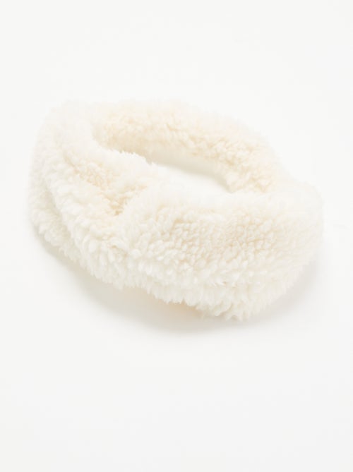 Fita de cabelo com efeito carneirinho - Kiabi