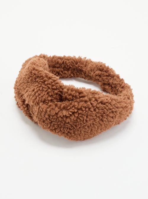 Fita de cabelo com efeito carneirinho - Kiabi