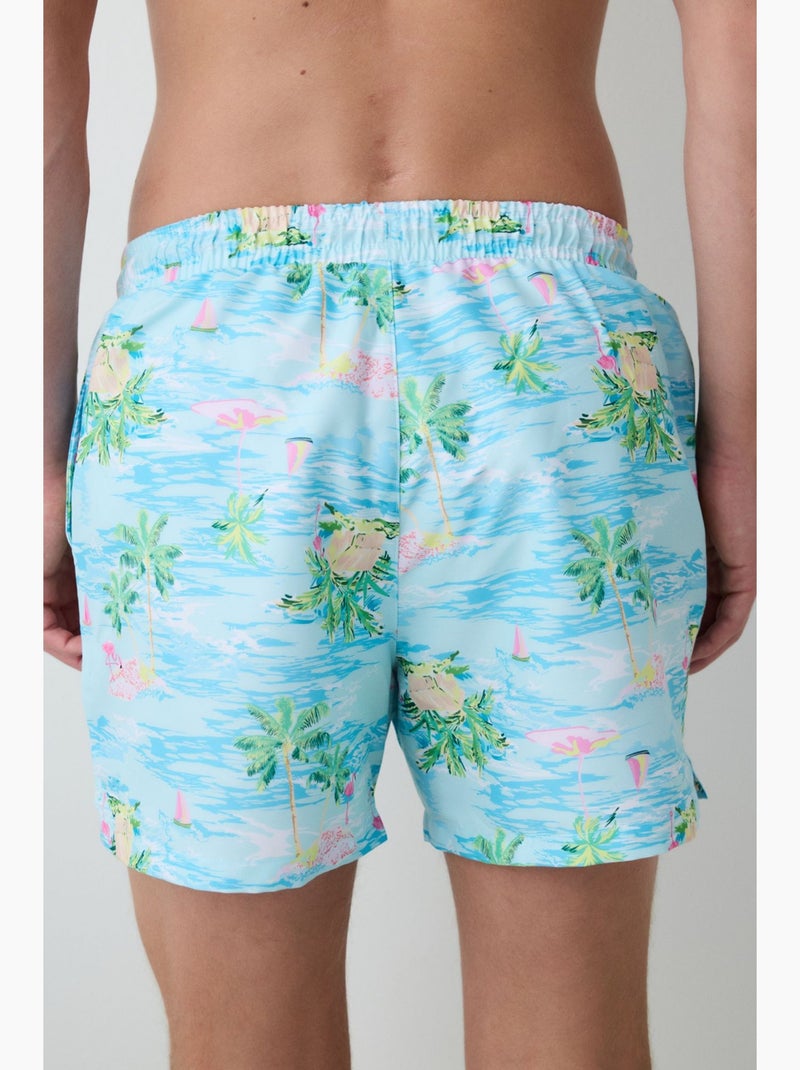 Flamingo calção de banho masculino penti Azul-céu - Kiabi