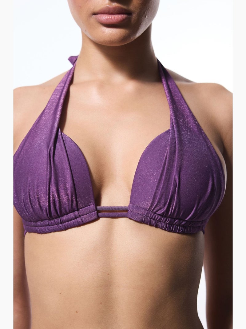 Flora cup top de biquíni push up penti Roxo - Kiabi