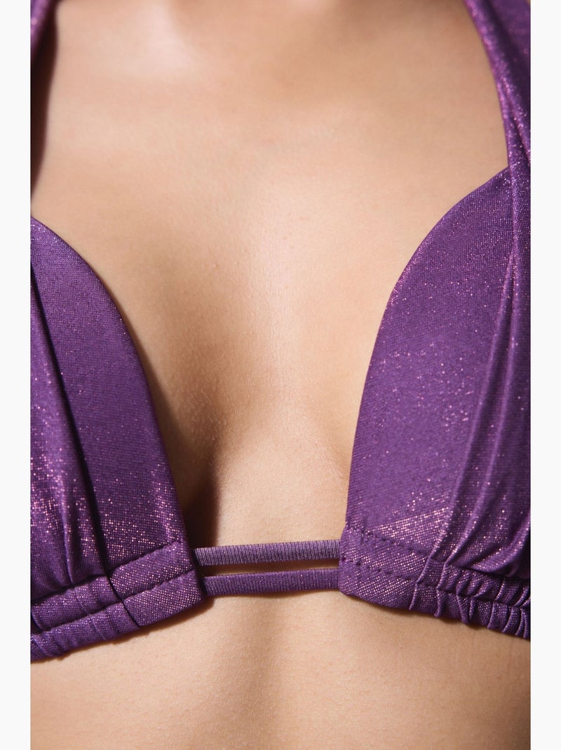 Flora cup top de biquíni push up penti Roxo - Kiabi