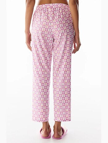 Flora estampado floral calça de pijama penti