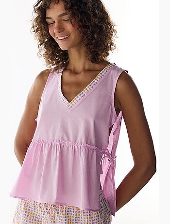 Flora top de pijama penti