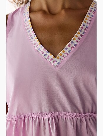 Flora top de pijama penti