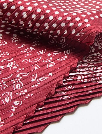 Foulard com estampados - 70 x 70 cm