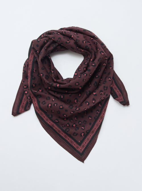 Foulard com motivos India - Kiabi