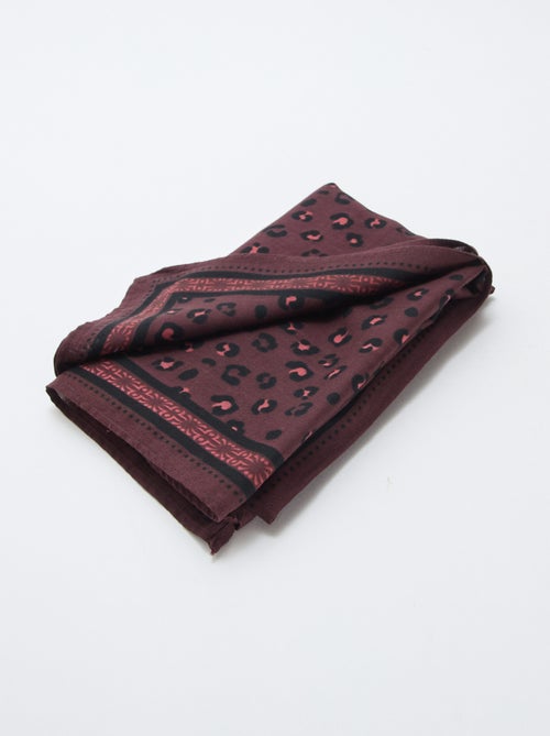 Foulard com motivos India - Kiabi