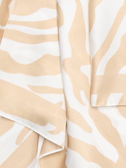 Foulard estampado \'zebra\' - Kiabi