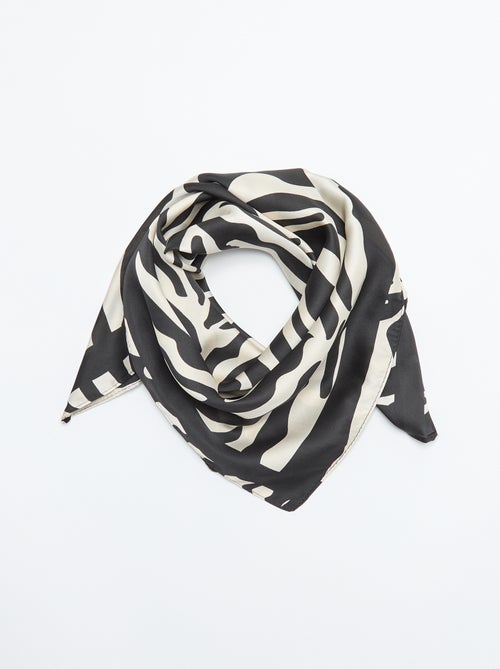 Foulard estampado \'zebra\' - Kiabi