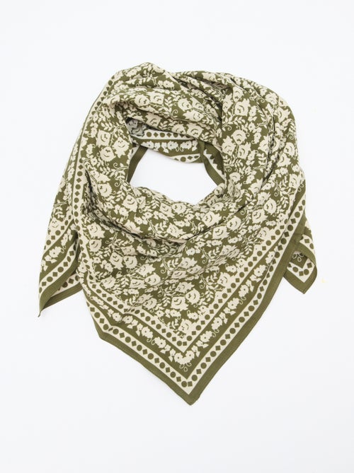 Foulard grande - 100 x 100 cm - Kiabi