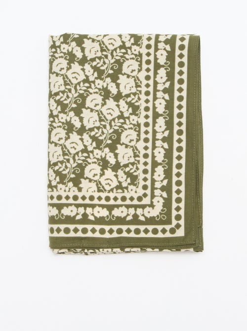 Foulard grande - 100 x 100 cm - Kiabi