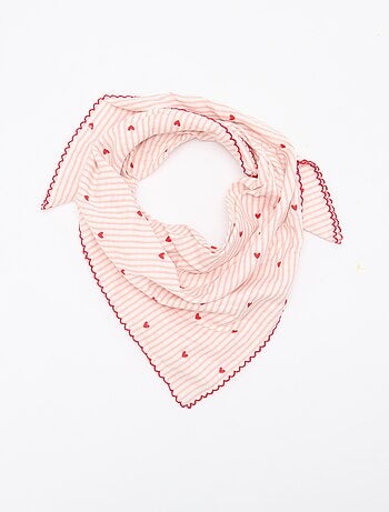 Foulard Quadrado Estampado