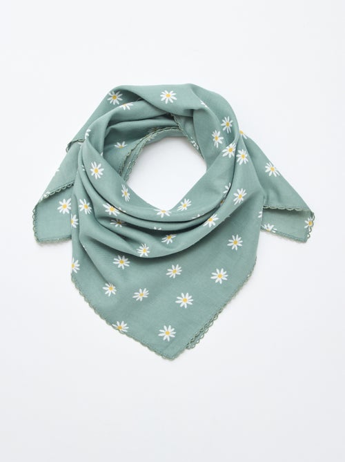 Foulard quadrado estampado - Kiabi