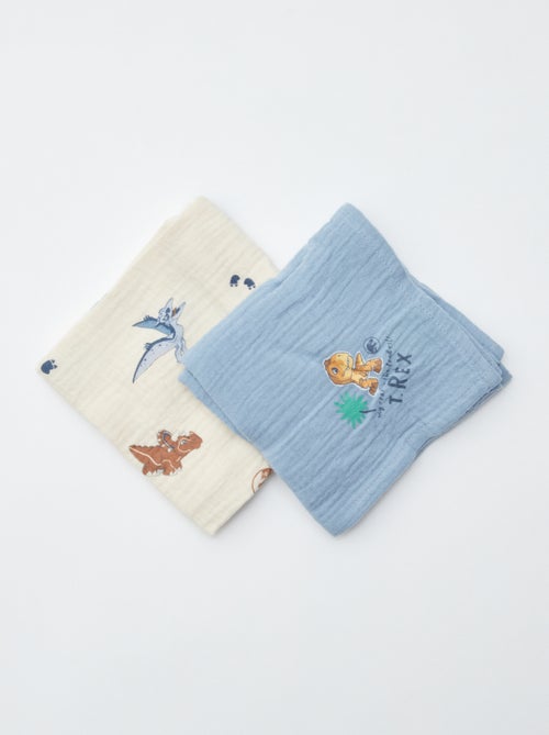 Fraldas 'Jurassic Explorers' - lote de 2 - Kiabi