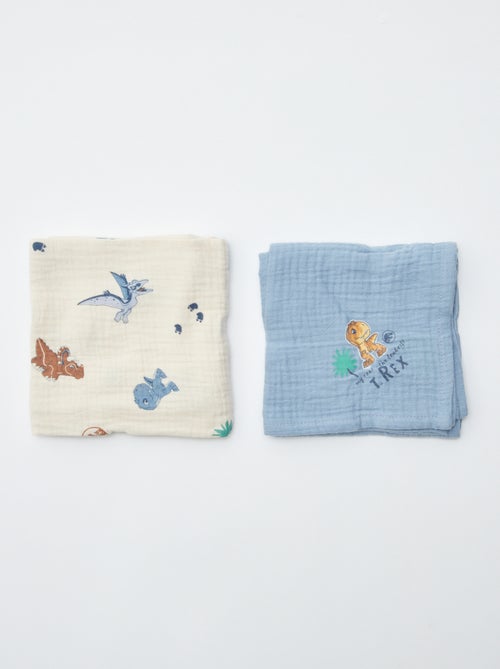 Fraldas 'Jurassic Explorers' - lote de 2 - Kiabi