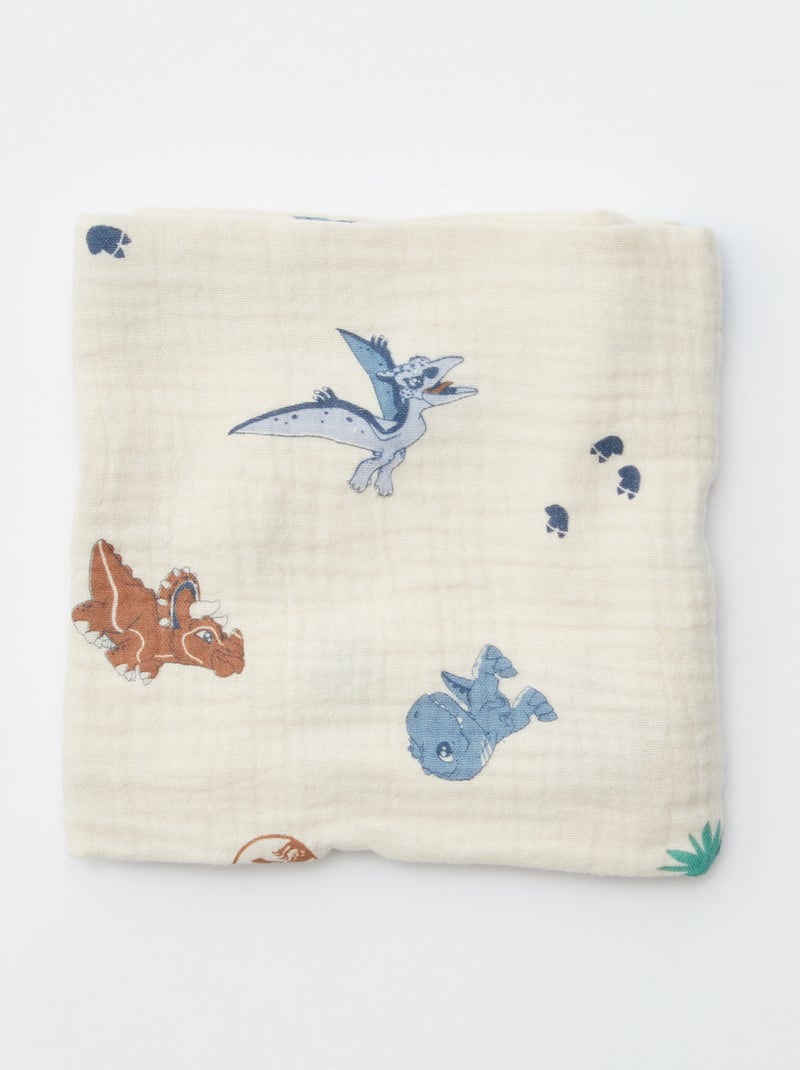 Fraldas 'Jurassic Explorers' - lote de 2 BRANCO - Kiabi