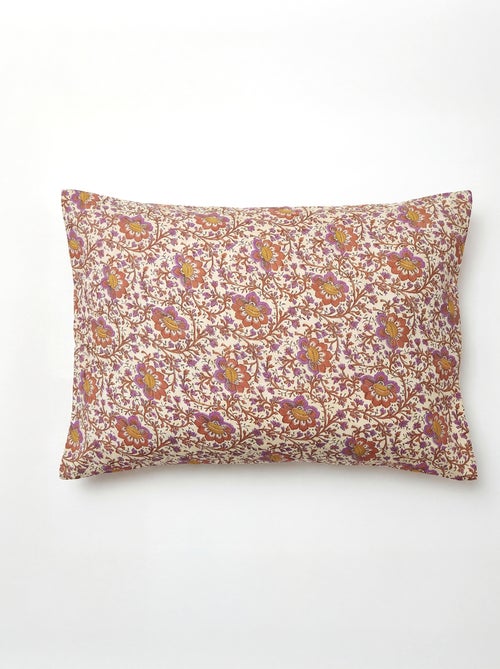 Fronha 50 x 80 cm com estampado floral - Kiabi Fronha 50 x 80 cm com estampado floral - Kiabi