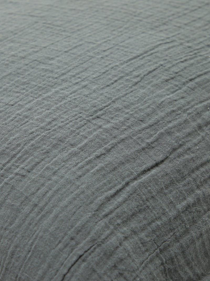 Fronha 50 x 80 cm com estampado floral Preto - Kiabi