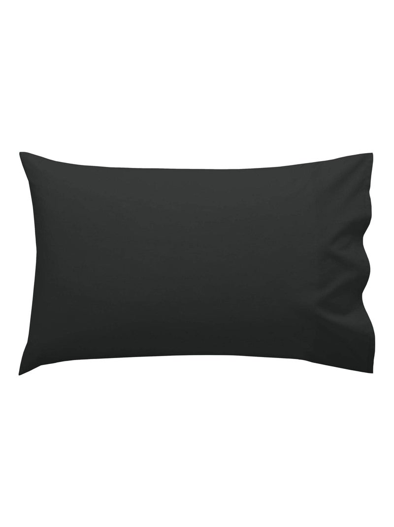 Fronha de almofada Basic "Happyfriday" Preto - Kiabi
