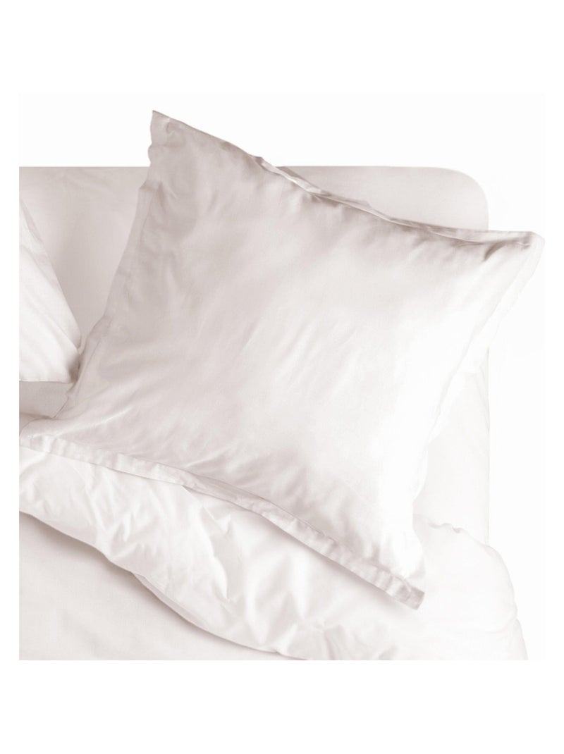 Fronha de almofada Basic percal "Happyfriday" Branco - Kiabi