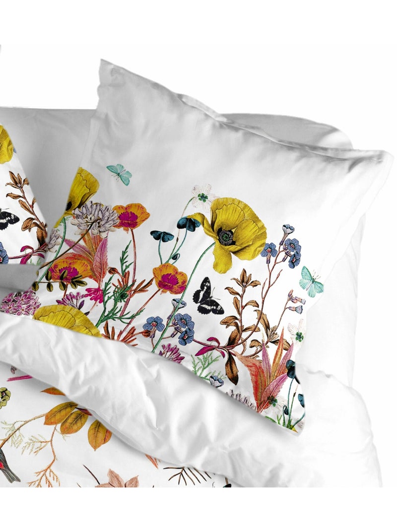 Fronha de almofada Birds of paradise "Happyfriday" Multicolorido - Kiabi