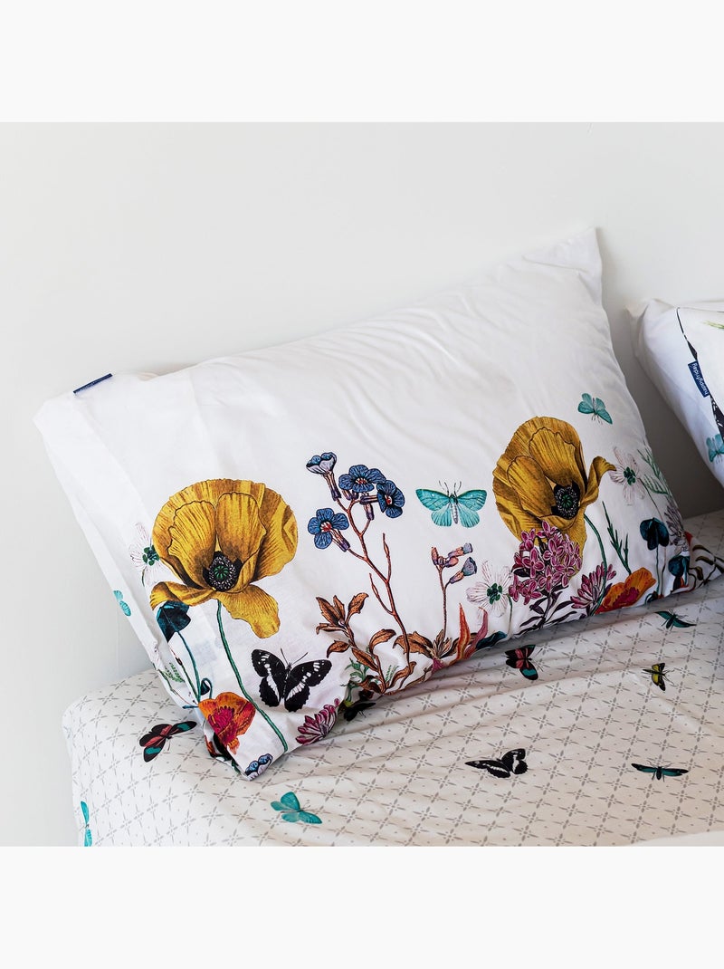 Fronha de almofada Birds of paradise "Happyfriday" Multicolorido - Kiabi