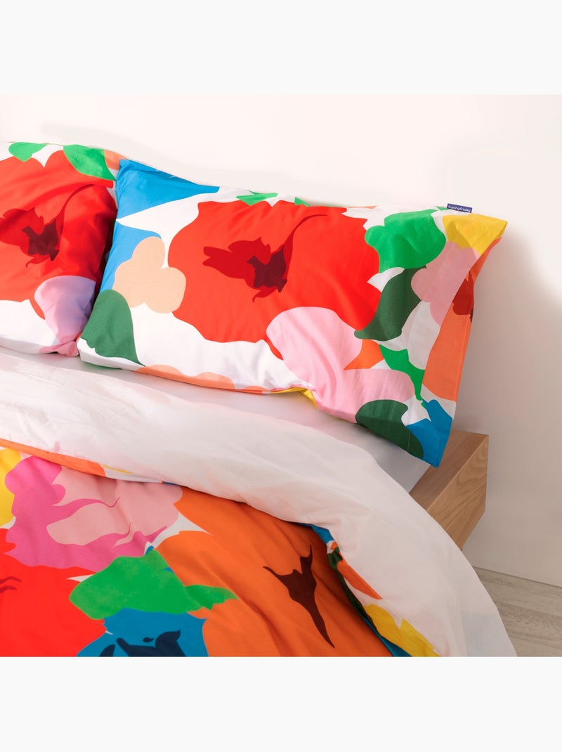 Fronha de almofada Bloom play "Happyfriday" Multicolorido - Kiabi