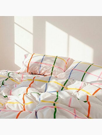 Fronha de almofada Color lines "Happyfriday