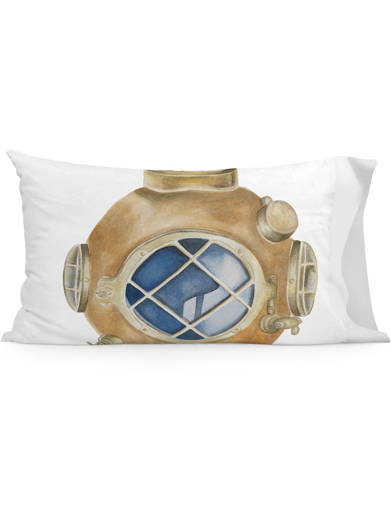 Fronha de almofada Diving suit "Happyfriday" Multicolorido - Kiabi
