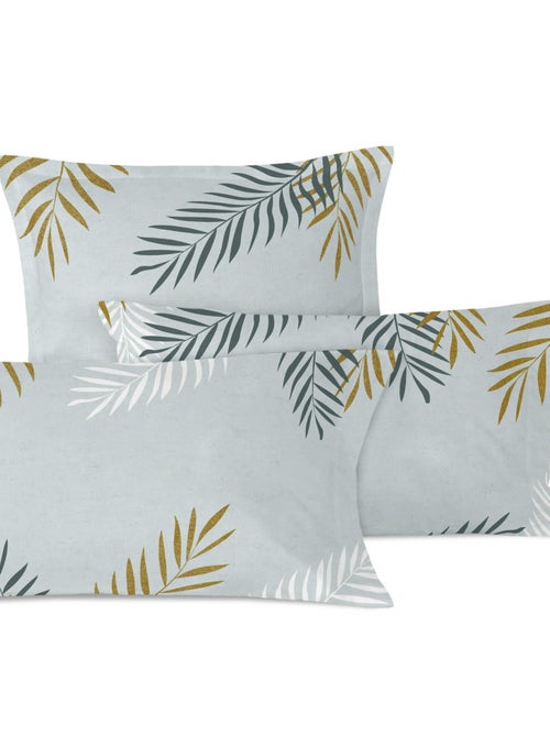 Fronha de almofada Foliage mint "Happyfriday" - Kiabi