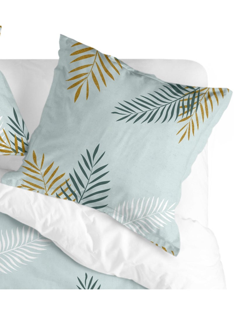 Fronha de almofada Foliage mint "Happyfriday" Multicolorido - Kiabi