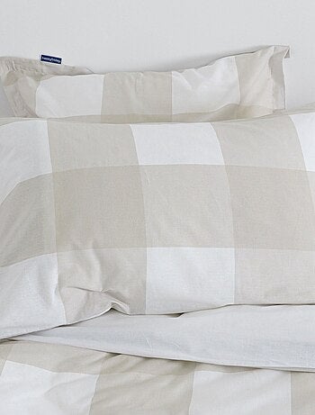 Fronha de almofada Gingham "Happyfriday