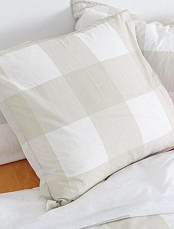 Fronha de almofada Gingham "Happyfriday