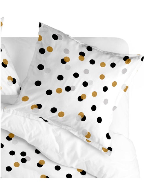 Fronha de almofada Golden dots "Happyfriday" - Kiabi Fronha de almofada Golden dots "Happyfriday" - Kiabi