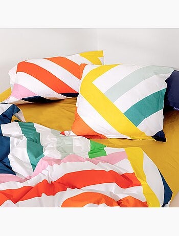 Fronha de almofada Happy stripes "Happyfriday