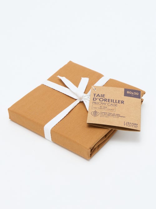 Fronha de almofada lisa - 50 x 80 cm aproximadamente - Kiabi