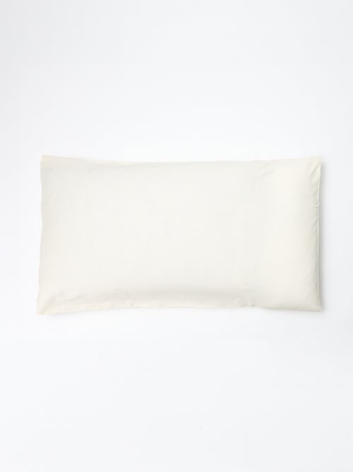 Fronha de almofada lisa - 50 x 80 cm aproximadamente - Kiabi