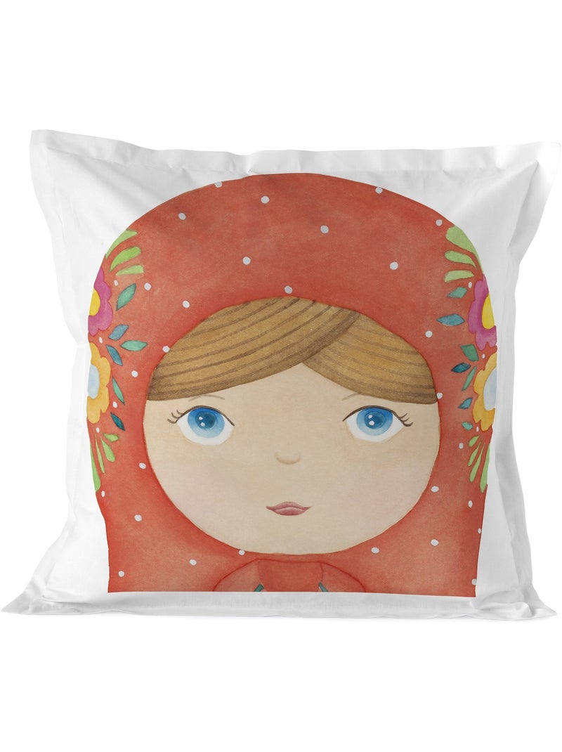Fronha de almofada Matryoshka "Happyfriday" Multicolorido - Kiabi