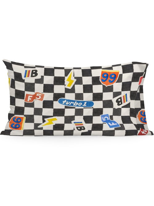 Fronha de almofada Racer "Happyfriday" - Kiabi