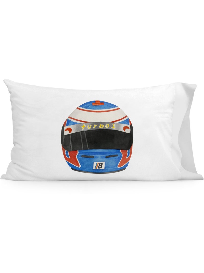 Fronha de almofada Racer "Happyfriday" Multicolorido - Kiabi